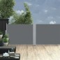 vidaXL Tenda da Sole Laterale Retrattile Antracite 100x1000 cm vidaXL Tenda da Sole Laterale Retrattile Antracite 100x1000 cm