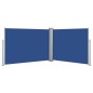 vidaXL Tenda da Sole Laterale Retrattile Blu 100x1000 cm vidaXL Tenda da Sole Laterale Retrattile Blu 100x1000 cm