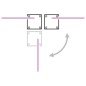 vidaXL Tenda da Sole Laterale Retrattile Crema 140x1000 cm vidaXL Tenda da Sole Laterale Retrattile Crema 140x1000 cm