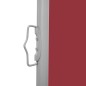vidaXL Tenda da Sole Laterale Retrattile Rossa 100x1000 cm vidaXL Tenda da Sole Laterale Retrattile Rossa 100x1000 cm