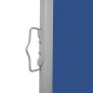 vidaXL Tenda da Sole Laterale Retrattile Blu 120x1000 cm vidaXL Tenda da Sole Laterale Retrattile Blu 120x1000 cm