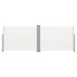vidaXL Tenda da Sole Laterale Retrattile Crema 120x1000 cm 