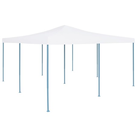 vidaXL Gazebo Pieghevole 5x5 m Bianco 