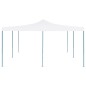 vidaXL Gazebo Pieghevole 5x5 m Bianco vidaXL Gazebo Pieghevole 5x5 m Bianco