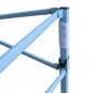 vidaXL Gazebo Pieghevole con 2 Pareti 5x5 m Crema vidaXL Gazebo Pieghevole con 2 Pareti 5x5 m Crema