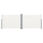 vidaXL Tenda da Sole Laterale Retrattile Crema 100x1000 cm vidaXL Tenda da Sole Laterale Retrattile Crema 100x1000 cm
