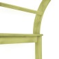 vidaXL Arco a Traliccio 125x150x235cm in Legno di Pino Impregnato vidaXL Arco a Traliccio 125x150x235cm in Legno di Pino Impregnato