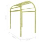 vidaXL Arco a Traliccio 125x150x235cm in Legno di Pino Impregnato vidaXL Arco a Traliccio 125x150x235cm in Legno di Pino Impregnato