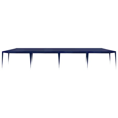 vidaXL Tendone per Feste 3x12 m in PE Blu 
