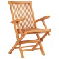 vidaXL Set da Pranzo da Giardino 7 pz Pieghevole in Massello di Teak vidaXL Set da Pranzo da Giardino 7 pz Pieghevole in Massello di Teak