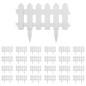 vidaXL Bordi per Prato 25 pz Bianchi 10 m in PP vidaXL Bordi per Prato 25 pz Bianchi 10 m in PP