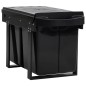 vidaXL Cestino Estraibile per Mobile Cucina Chiusura Ammortizzata 48L vidaXL Cestino Estraibile per Mobile Cucina Chiusura Ammortizzata 48L