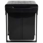 vidaXL Cestino Estraibile per Mobile Cucina Chiusura Ammortizzata 48L vidaXL Cestino Estraibile per Mobile Cucina Chiusura Ammortizzata 48L