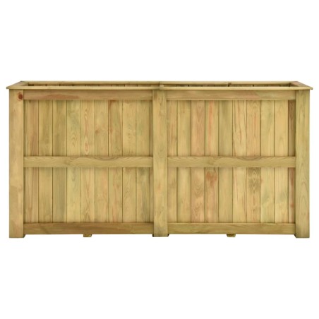 vidaXL Fioriera Rialzata 196x50x100 cm in Legno di Pino Impregnato