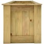 vidaXL Fioriera Rialzata 291x50x50 cm in Legno di Pino Impregnato vidaXL Fioriera Rialzata 291x50x50 cm in Legno di Pino Impregnato