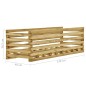 vidaXL Letto Rialzato 120x40x38,5 cm in Legno di Pino Impregnato vidaXL Letto Rialzato 120x40x38,5 cm in Legno di Pino Impregnato