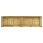 vidaXL Fioriera Rialzata 196x50x50 cm in Legno di Pino Impregnato vidaXL Fioriera Rialzata 196x50x50 cm in Legno di Pino Impregnato