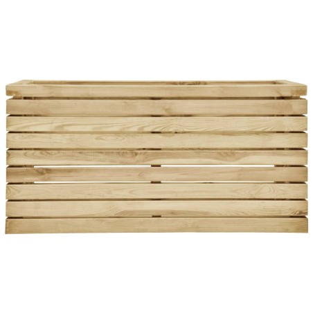vidaXL Letto Rialzato 100x50x50 cm in Legno di Pino Impregnato