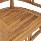 vidaXL Sedie da Giardino 2 pz in Legno Massello di Teak vidaXL Sedie da Giardino 2 pz in Legno Massello di Teak