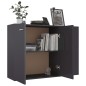 vidaXL Credenza Grigio Lucido 105x30x75 cm in Truciolato vidaXL Credenza Grigio Lucido 105x30x75 cm in Truciolato