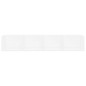 vidaXL Scaffale Porta CD a Parete Bianco 100x18x18 cm in Truciolato vidaXL Scaffale Porta CD a Parete Bianco 100x18x18 cm in Truciolato