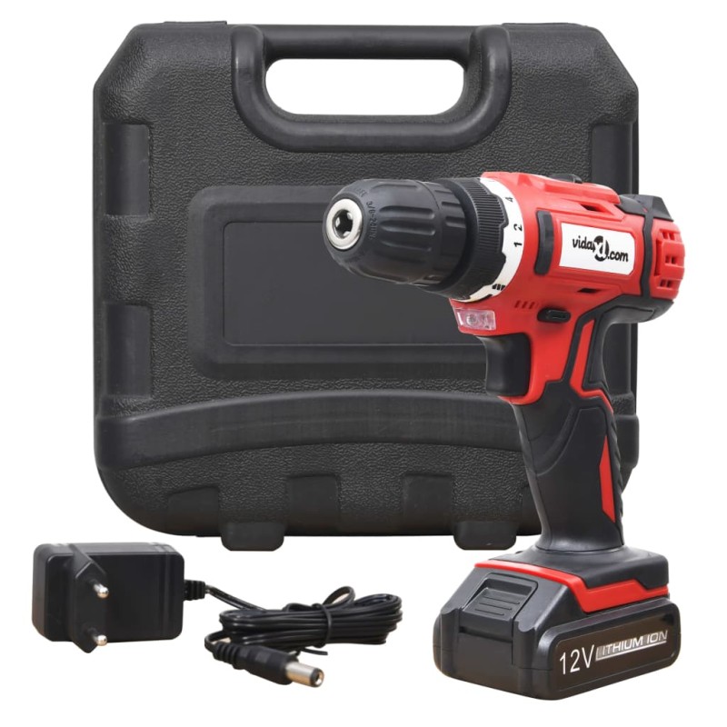 vidaXL Trapano a Batteria Li-ion 12 V vidaXL Trapano a Batteria Li-ion 12 V