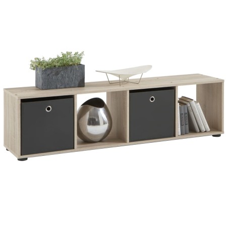 FMD Mensola Verticale con 4 Scomparti Rovere