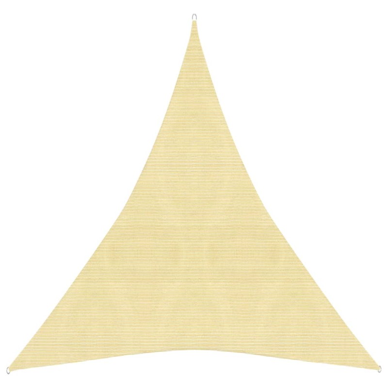Vela Parasole 160 g/m² Beige 3x4x4 m in HDPE