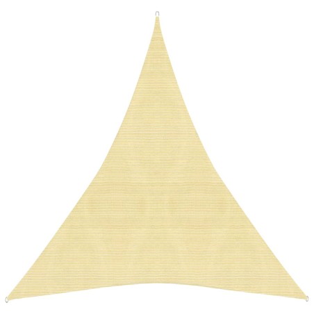 Vela Parasole 160 g/m² Beige 3x4x4 m in HDPE