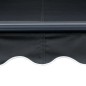 vidaXL Tenda a Scomparsa con Sensore Vento e LED 600x300 cm Antracite vidaXL Tenda a Scomparsa con Sensore Vento e LED 600x300 cm Antracite