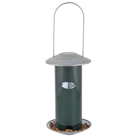 Esschert Design Distributore di Semi per Uccelli Verde