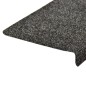 vidaXL Tappetini per Scale Tessuto Agugliato 15 pz 65x21x4 cm Grigi vidaXL Tappetini per Scale Tessuto Agugliato 15 pz 65x21x4 cm Grigi