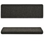 vidaXL Tappetini per Scale 15 pz 65x21x4 cm Antracite vidaXL Tappetini per Scale 15 pz 65x21x4 cm Antracite
