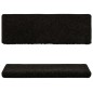 vidaXL Tappetini per Scale in Moquette 15 pz 65x21x4 cm Neri vidaXL Tappetini per Scale in Moquette 15 pz 65x21x4 cm Neri