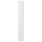 vidaXL Libreria a 5 Ripiani Bianco Lucido 60x24x175 cm in Truciolato vidaXL Libreria a 5 Ripiani Bianco Lucido 60x24x175 cm in Truciolato