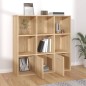 vidaXL Libreria Effetto Rovere Sonoma 98x30x98 cm in Truciolato vidaXL Libreria Effetto Rovere Sonoma 98x30x98 cm in Truciolato