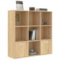 vidaXL Libreria Effetto Rovere Sonoma 98x30x98 cm in Truciolato vidaXL Libreria Effetto Rovere Sonoma 98x30x98 cm in Truciolato