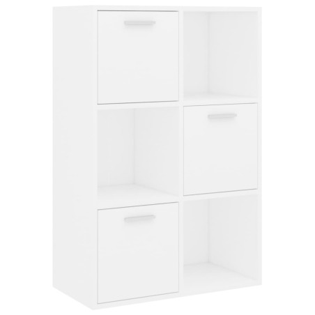 vidaXL Armadietto Bianco 60x29,5x90 cm in Legno Ingegnerizzato