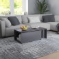 vidaXL Tavolino da Caffè Grigio 150x50x35 cm in Truciolato vidaXL Tavolino da Caffè Grigio 150x50x35 cm in Truciolato