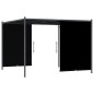 vidaXL Pergola da Giardino con Tetto Retrattile 3x3 m Antracite vidaXL Pergola da Giardino con Tetto Retrattile 3x3 m Antracite