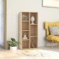 vidaXL Libreria Rovere Sonoma 50x25x106 cm in Truciolato vidaXL Libreria Rovere Sonoma 50x25x106 cm in Truciolato