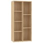 vidaXL Libreria Rovere Sonoma 50x25x106 cm in Truciolato vidaXL Libreria Rovere Sonoma 50x25x106 cm in Truciolato