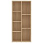 vidaXL Libreria Rovere Sonoma 50x25x106 cm in Truciolato vidaXL Libreria Rovere Sonoma 50x25x106 cm in Truciolato