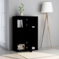 vidaXL Armadietto Nero 60x29,5x90 cm in Truciolato vidaXL Armadietto Nero 60x29,5x90 cm in Truciolato