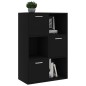 vidaXL Armadietto Nero 60x29,5x90 cm in Truciolato vidaXL Armadietto Nero 60x29,5x90 cm in Truciolato