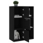 vidaXL Armadietto Nero 60x29,5x90 cm in Truciolato vidaXL Armadietto Nero 60x29,5x90 cm in Truciolato