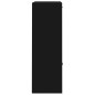vidaXL Armadietto Nero 60x29,5x90 cm in Truciolato vidaXL Armadietto Nero 60x29,5x90 cm in Truciolato