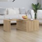 vidaXL Tavolino da Caffè Rovere Sonoma 150x50x35 cm in Truciolato vidaXL Tavolino da Caffè Rovere Sonoma 150x50x35 cm in Truciolato