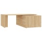 vidaXL Tavolino da Caffè Rovere Sonoma 150x50x35 cm in Truciolato vidaXL Tavolino da Caffè Rovere Sonoma 150x50x35 cm in Truciolato
