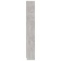 vidaXL Libreria a 5 Ripiani Grigio Cemento 60x24x175 cm in Truciolato vidaXL Libreria a 5 Ripiani Grigio Cemento 60x24x175 cm in Truciolato